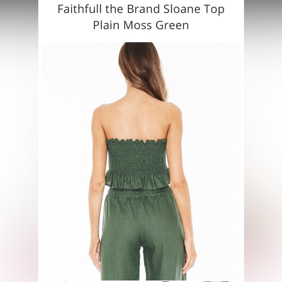 FAITHFULL THE BRAND Sloane Top and Clemence Pants Set - XS - EUC - Picture 4 of 9